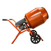 HORMIGONERA COLOR NARANJA ANSA 3/4 HP 130LT ARMADA SOLDADA REFORZADA HORMIGONERA COLOR NARANJA ANSA 3/4 HP 130LT ARMADA SOLDADA REFORZADA