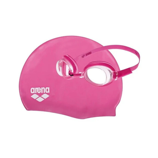 KIT LENTE Y GORRA POOL JR SET - ARENA FUCSIA