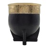 Mate Imperial NACIONAL con apliques en bronce - ALPACA - 07 negrouniforme
