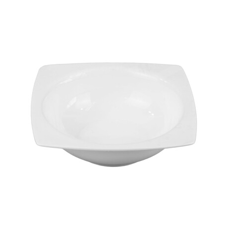 Bowl cuadrado de ceramica blanca Bowl cuadrado de ceramica blanca