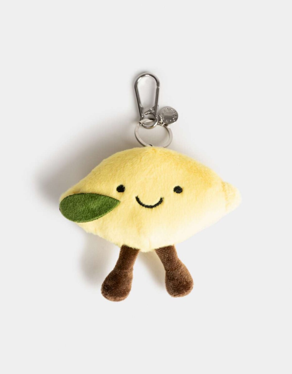 Llavero Peluche - Amarillo Medio 