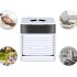 Aire Acondicionado Portatil Usb Enfriador Base Agua Hielo Variante Color Blanco
