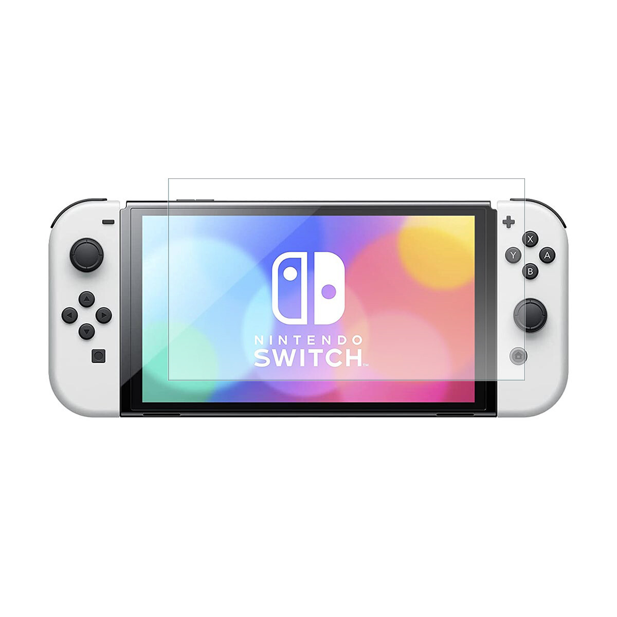 Vidrio Templado para Consola Nintendo Switch - Transparente 