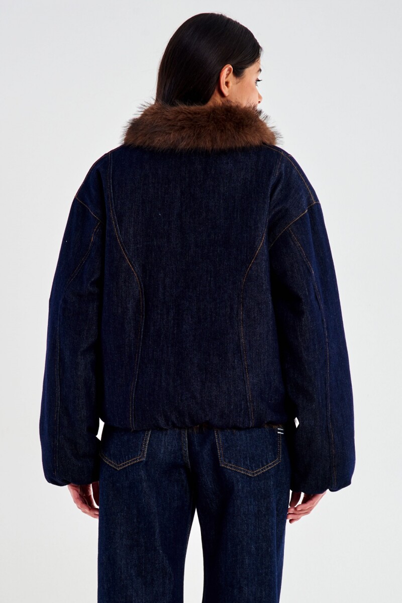 CHAQUETA PELO Denim