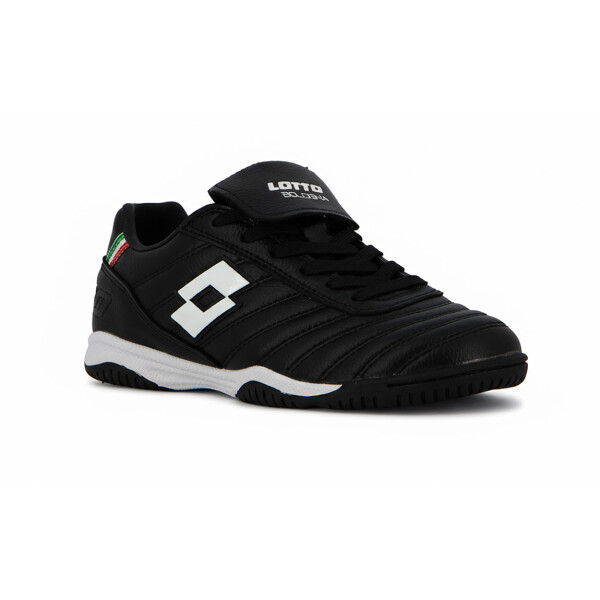 Lotto BOLOGNA Futbol sala ID Niño - Negro/Blanco Negro-Blanco