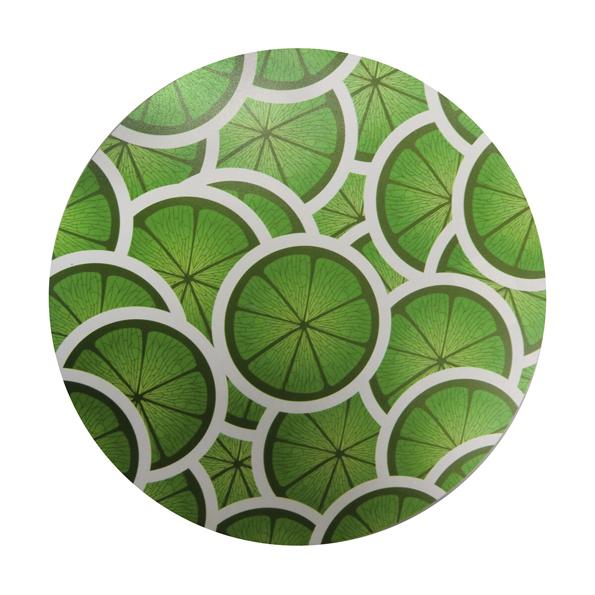 Individual Redondo Varios Diseños 30 cm - Limones 