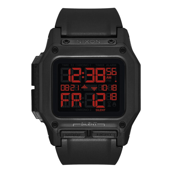 Reloj Nixon Deportivo Silicona Negro 0