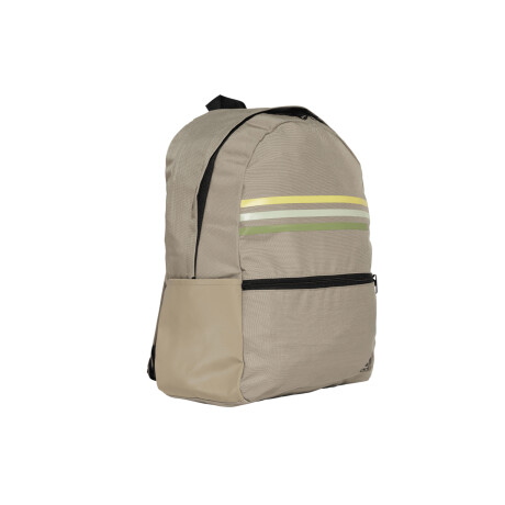 MOCHILA adidas CLASSIC HORIZONTAL 3 BANDAS BEIGE