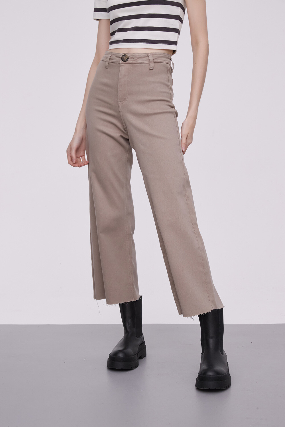 Pantalon Adeline Taupe / Mink / Vison