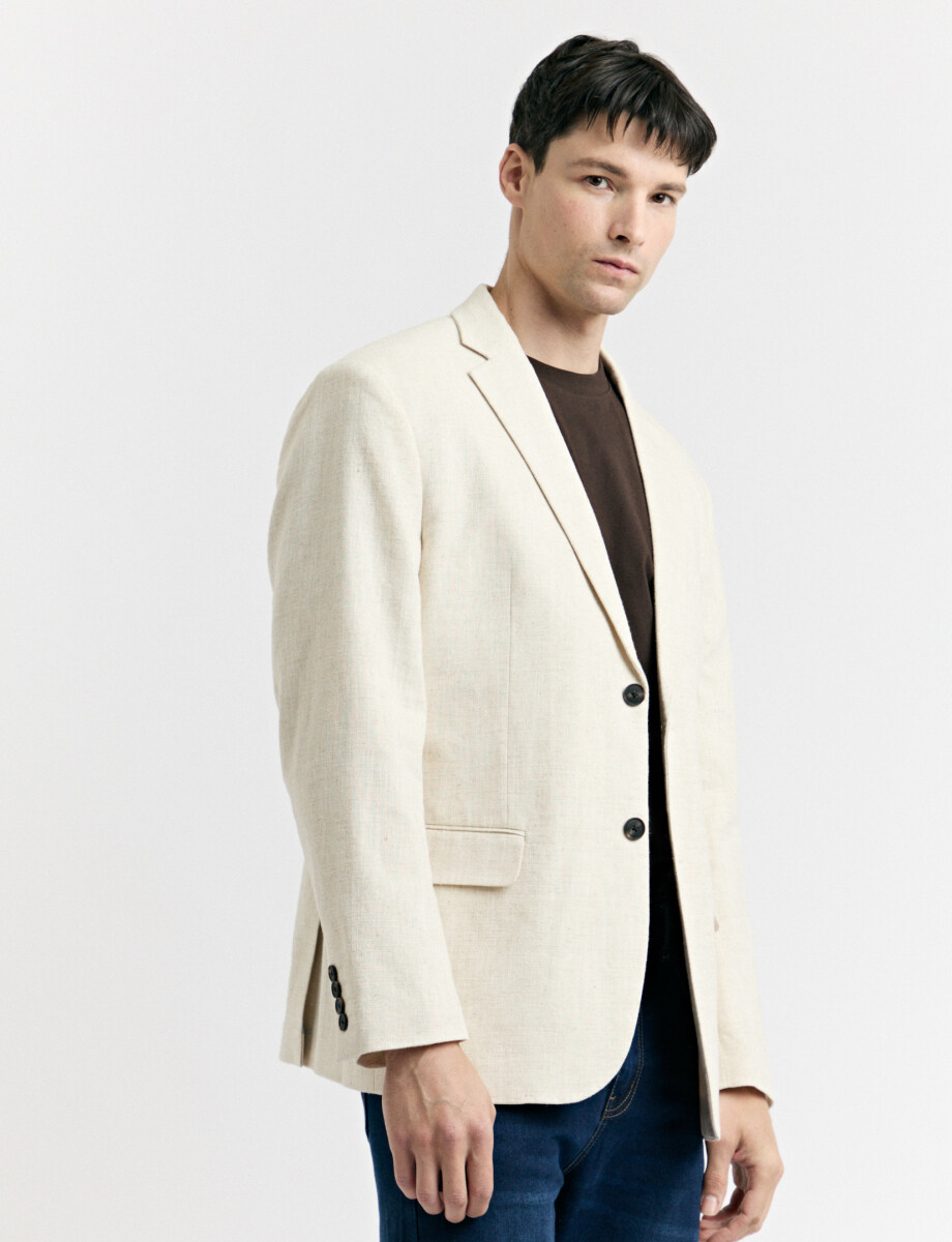 110553 SACO HARRINGTON LABEL Beige