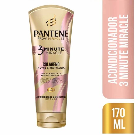 Acondicionador Pantene 3mm Colágeno Nutre y Revitaliza 170ml Acondicionador Pantene 3mm Colágeno Nutre y Revitaliza 170ml