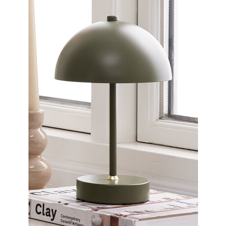 Lámpara a pilas KENT Ø16xA25cm Verde