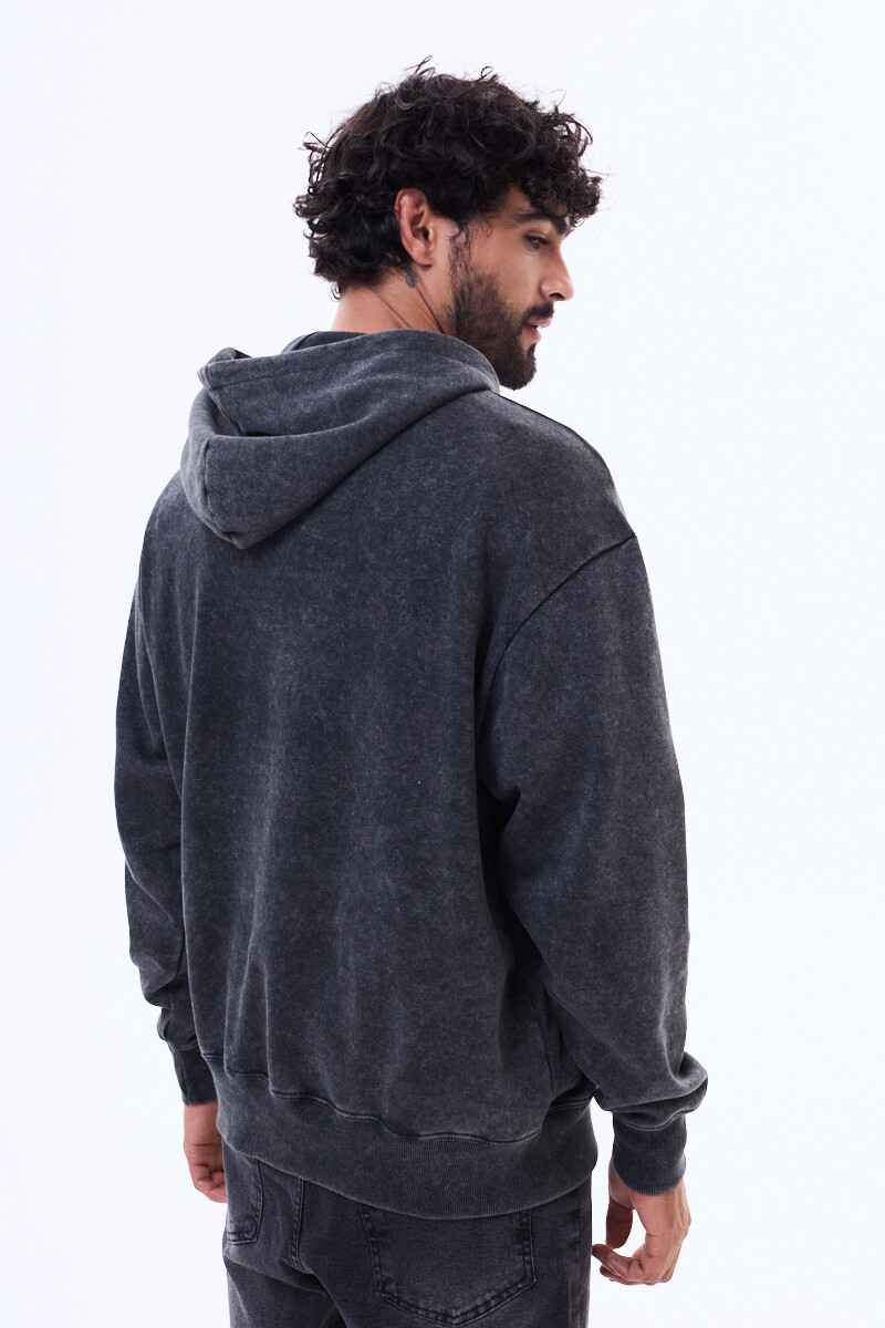 Buzo de felpa Tossa Negro