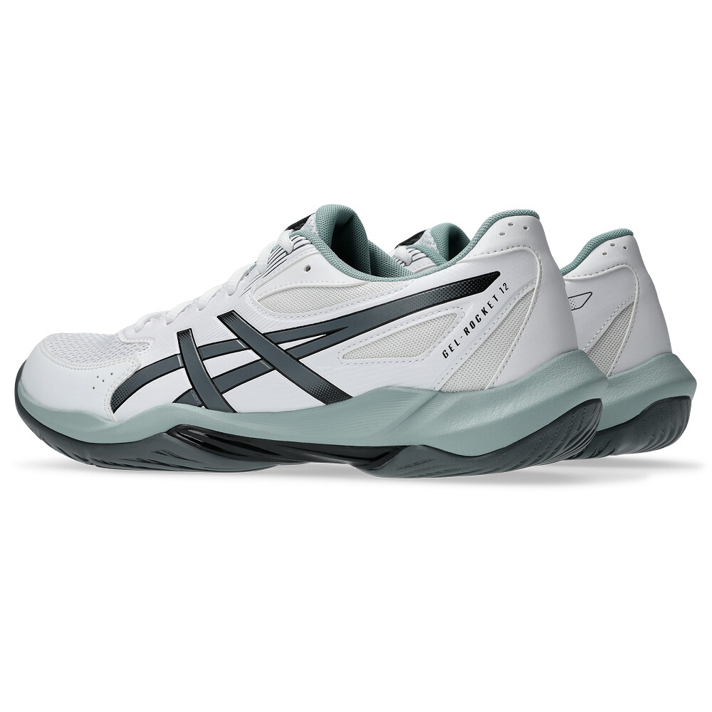 Zapatillas Voley Gel-Rocket 12 Hombre White/steel Grey