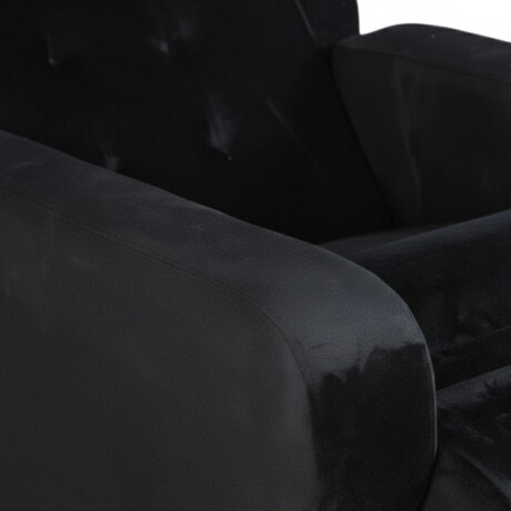 SOFÁ SILLÓN POLTRONA BUTACA RECLINABLE NEGRO