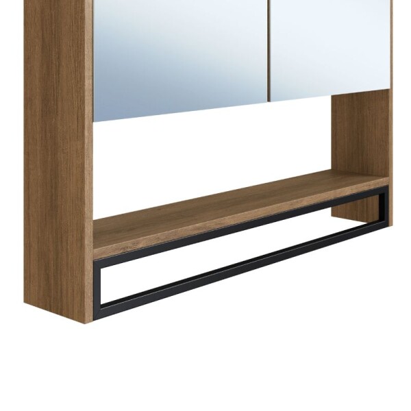 BOTIQUIN 2 PUERTAS CON ESPEJO 80 CM - MIEL BOTIQUIN 2 PUERTAS CON ESPEJO 80 CM - MIEL