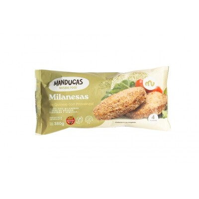 Milanesa de Quinoa y Provenzal Manducas x4 Manducas Mila Quinoa Y Prov X4