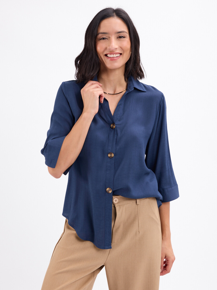 Blusa Dalia - azul 