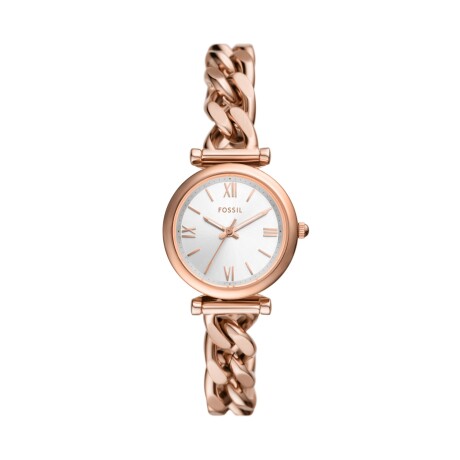 Reloj Fossil Clásico Acero Inoxidable Oro Rosa 0