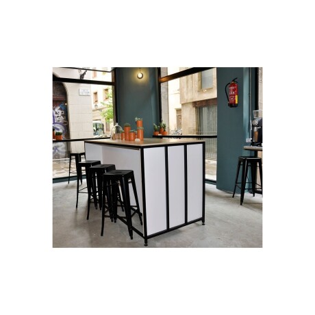 Taburete Tolix Hogar Pub Muebles Negro