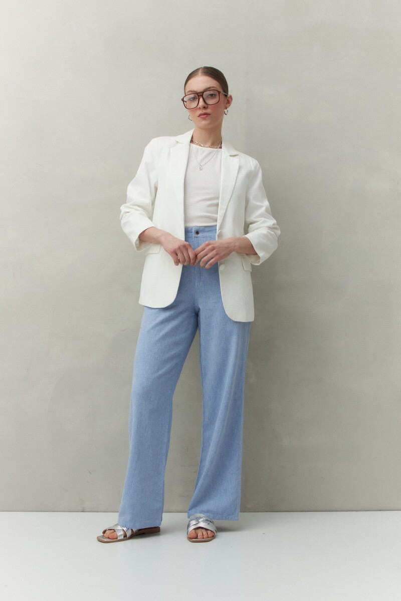 PANTALÓN TINO Azul Melange