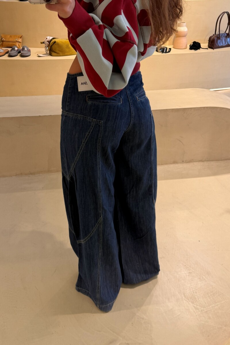 Jean Wavy Azul