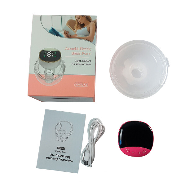 Extractor Maternal Inalambrico 4 Modos 12 Niveles Recargable Color Negro 1