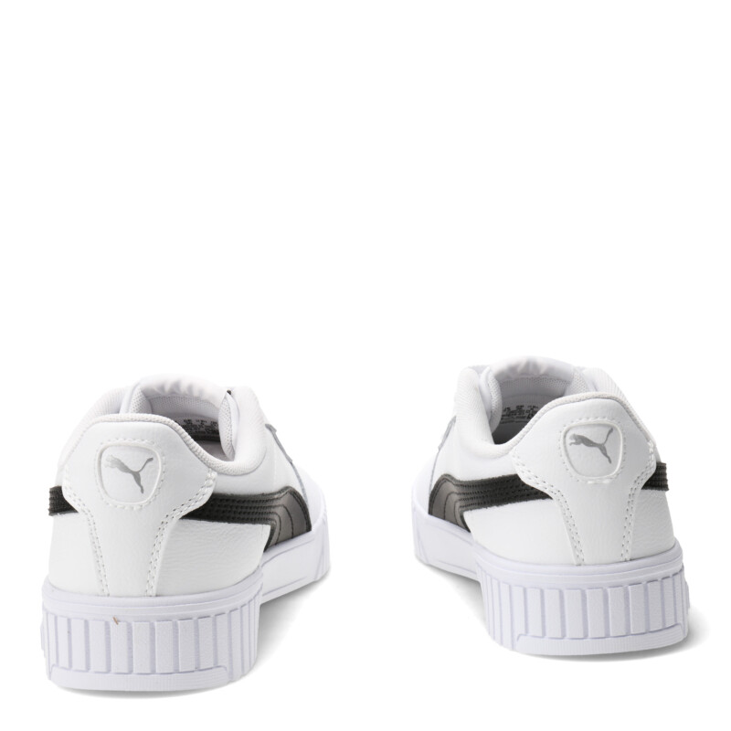 Championes de Mujer Puma Carina 2.0 Blanco - Negro - Plateado