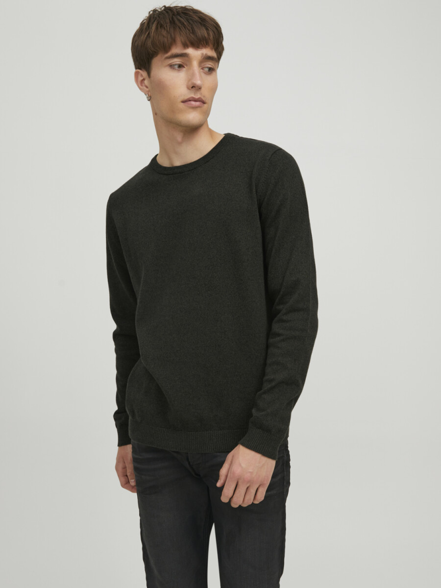 Sweater Basic Clásico - Forest Night 