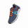 Zapatillas De Hockey Balling Shoes Azul y Naranja