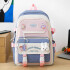 Set Mochila Impermeable Kawaii Estilo Coreano 5 Piezas Variante Color Lila