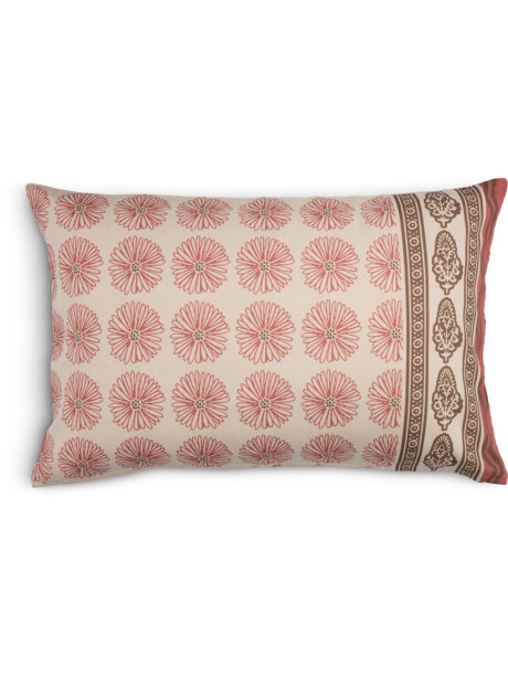 Funda de almohadón KATTEFOT 40X60 rosa/marrón Funda de almohadón KATTEFOT 40X60 rosa/marrón