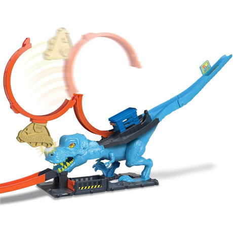 Pista Hot Wheels City T Rex Dinosaurio Loop Devorador Pista Hot Wheels City T Rex Dinosaurio Loop Devorador