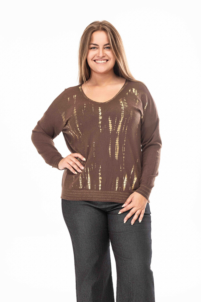 Sweater Madrid - Marron 