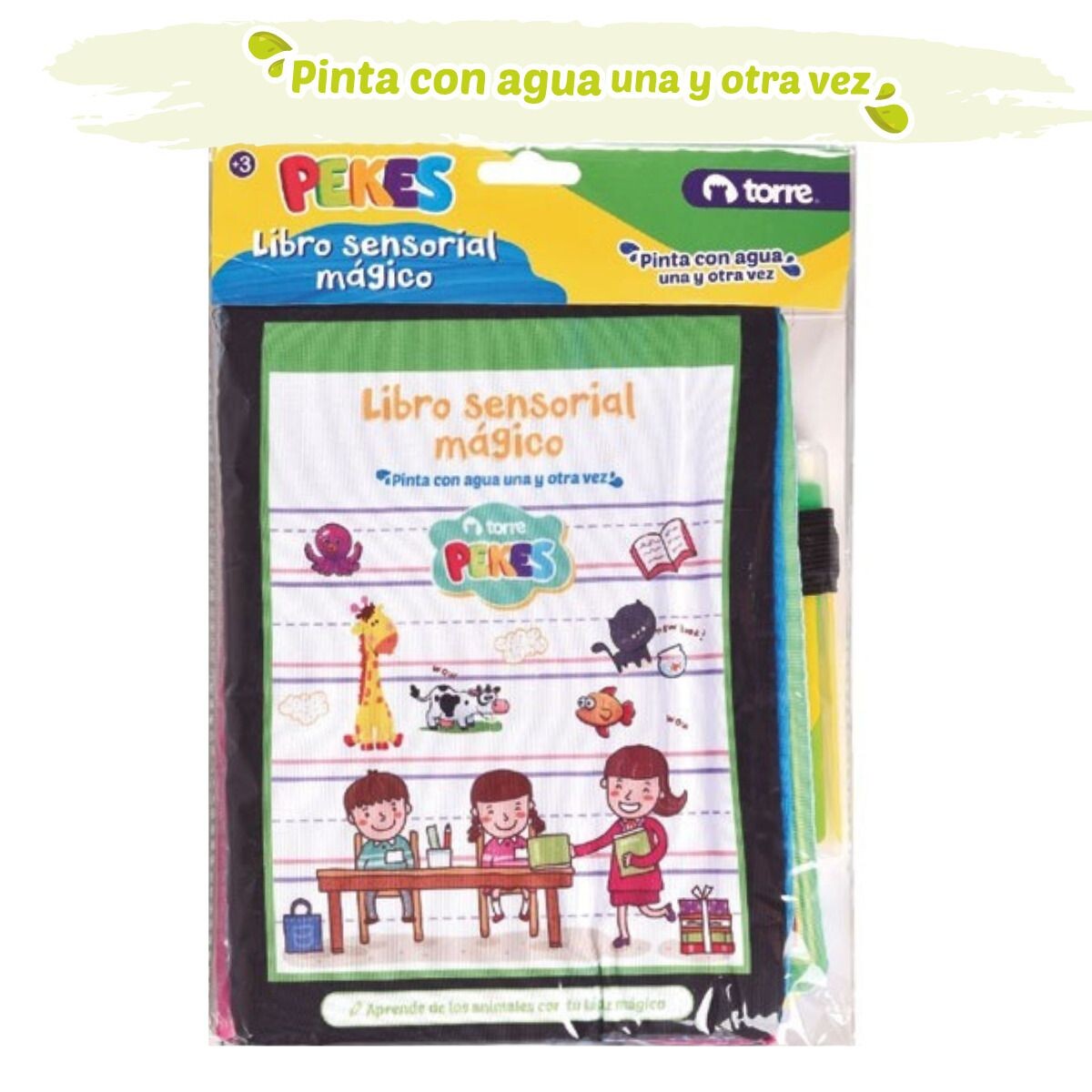 TORRE PEKES LIBRO SENSORIAL MAGICO UNID. 