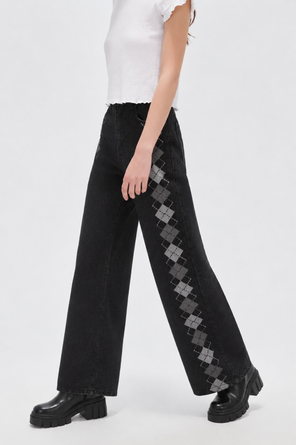 Pantalon Toril Gris Medio