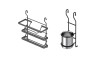 Set de accesorios de cocina con barra Set De Accesorios De Cocina Con Barra