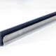 Riel y Goma Stainless - 30 cm.
