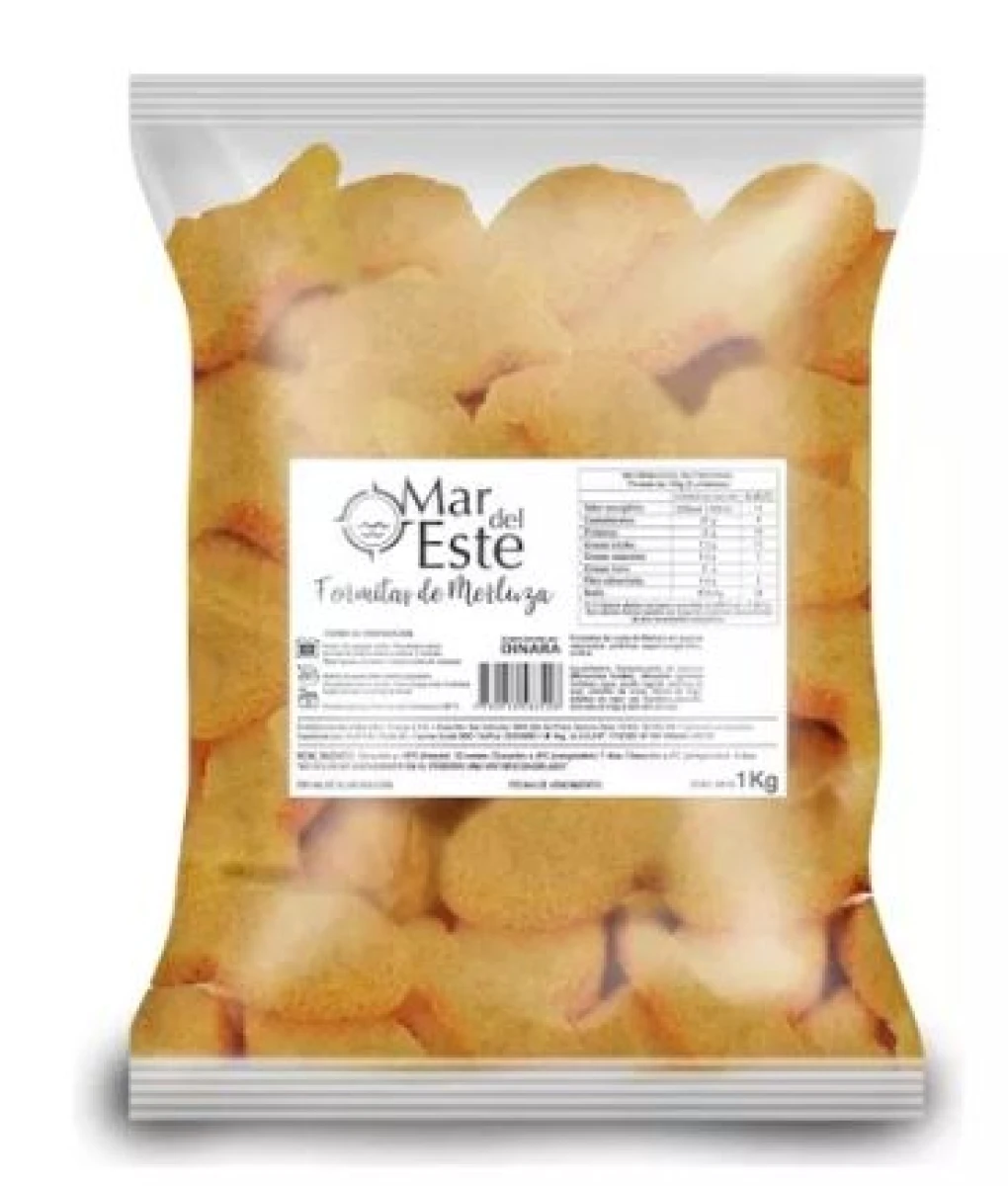 Formitas de Merluza Mar del Este 1Kg 