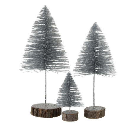 ARBOL NAVIDAD GRIS HIERRO DECORATIVO II