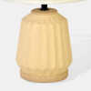 LAMPARA BEIGE C/BASE CERAMICA BEIGE P/MESA 31X20CM Unica