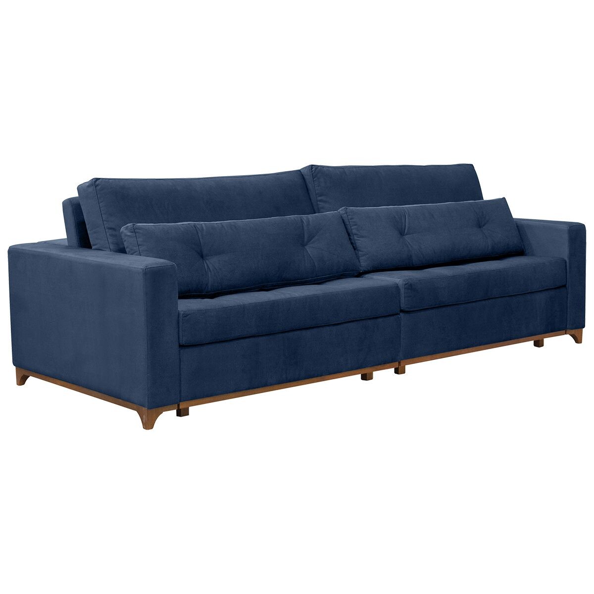 Sofá Sillón Qatar 4 Cuerpos Living - AZUL 