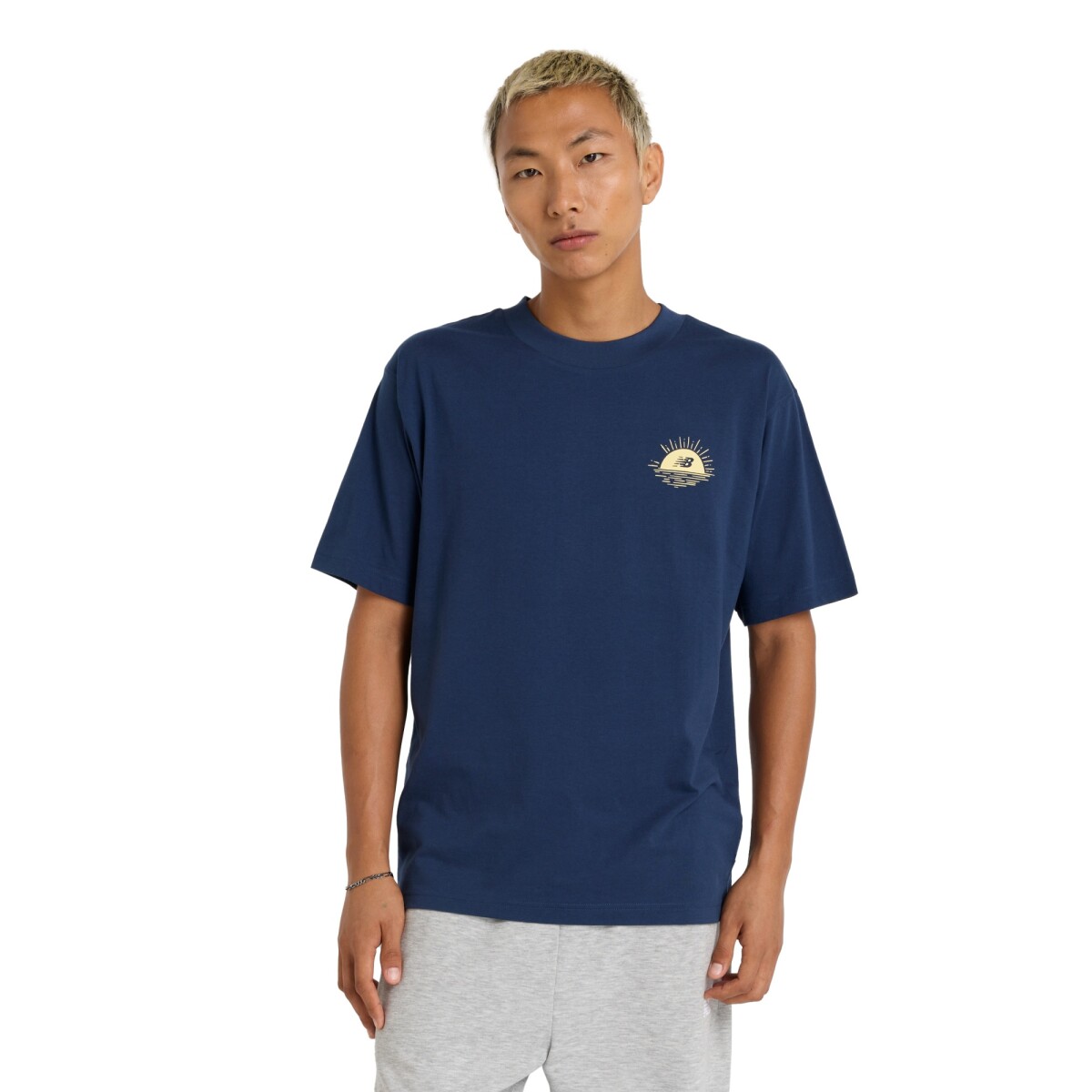 Remera New Balance de Hombre - Lobster Boat - MT51923NNY - BLUE 