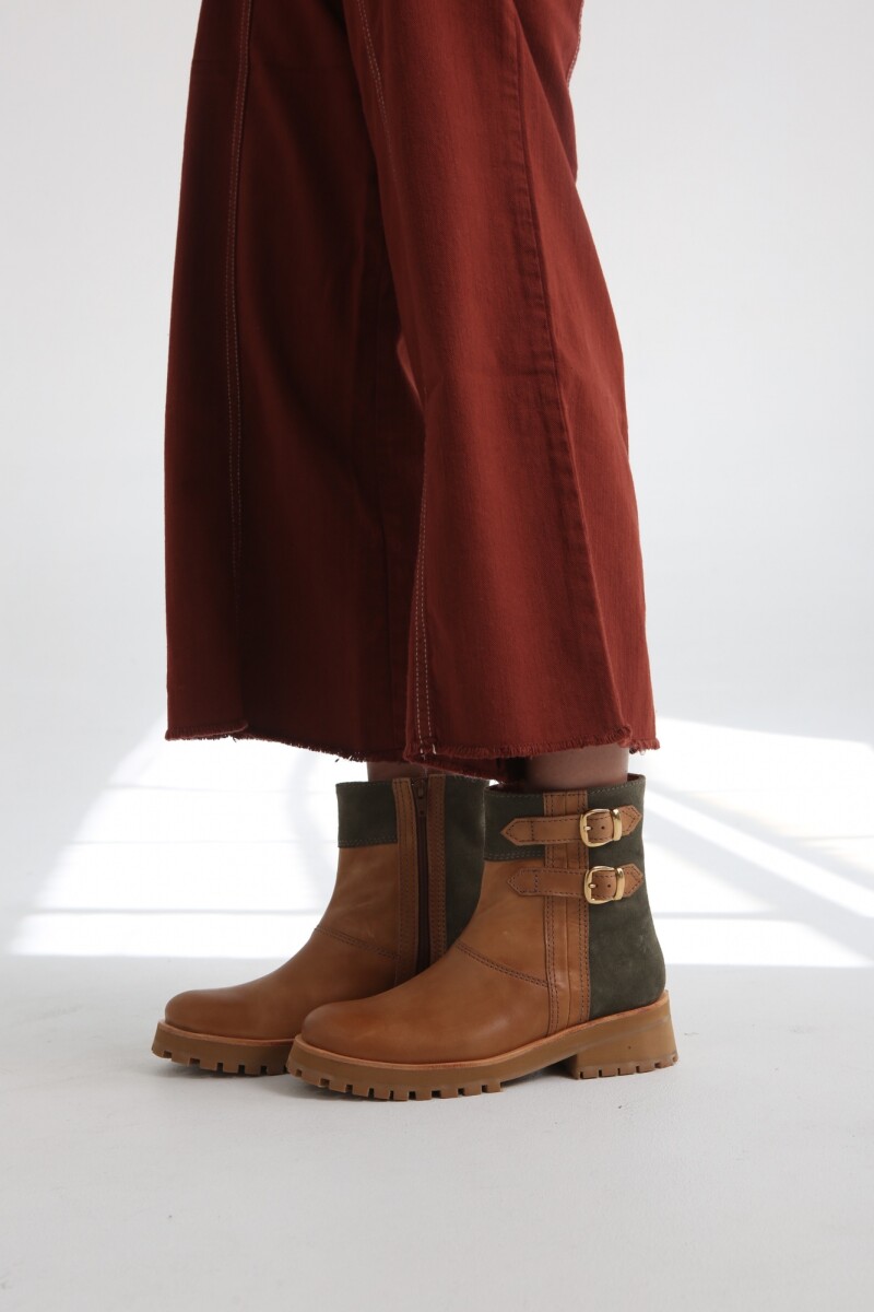 BOTA BIKER Suela Con Ve