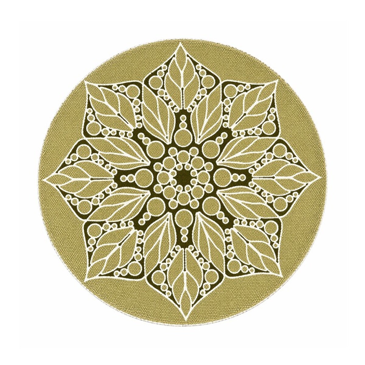 ALFOMBRA TEJIDA PERSA REDONDA 60CM DE DIAMETRO VARIOS DISEÑOS 