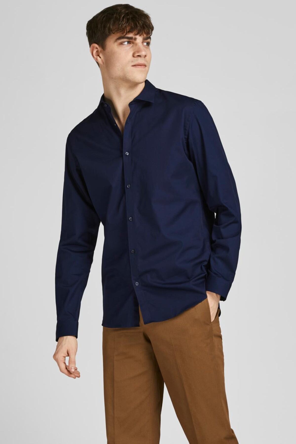 Camisa Cardiff Navy Blazer