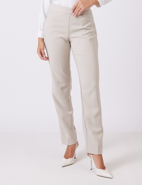 Pantalon Sastrero Slim BEIGE