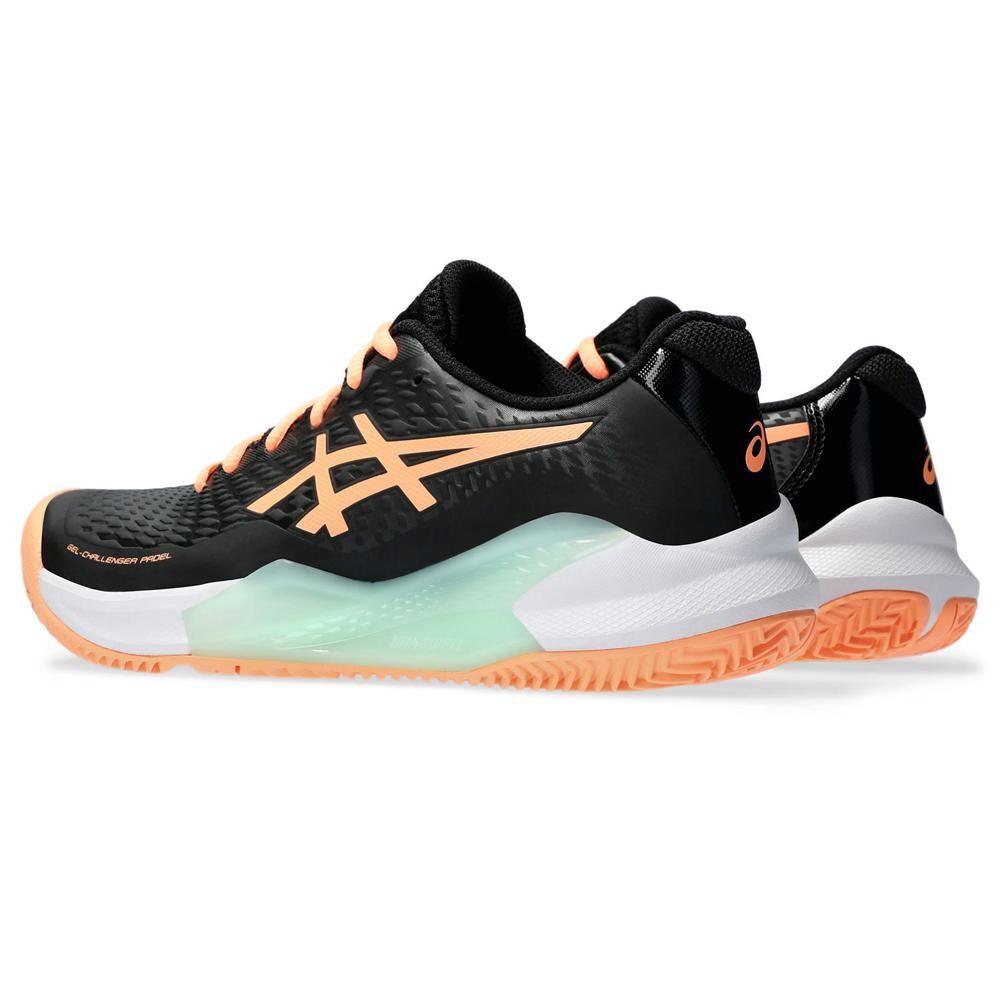GEL Challenger 14 Padel - Mujer Black/bright Sunstone