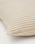 Set Senara de 2 almohadones de algodón beige 45 x 45 cm Set Senara de 2 almohadones de algodón beige 45 x 45 cm