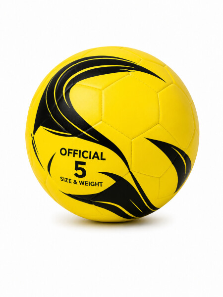 PELOTA N5 AURINEGRA AMARILLO